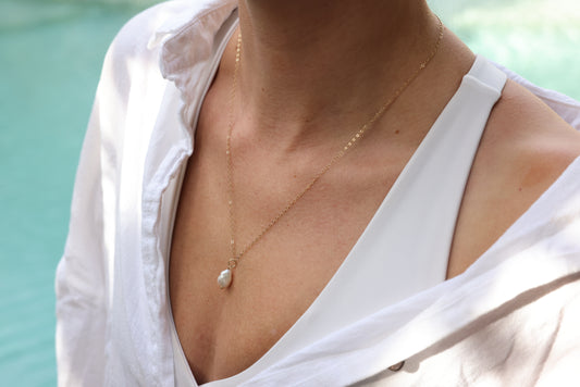 Solace Pearl Necklace
