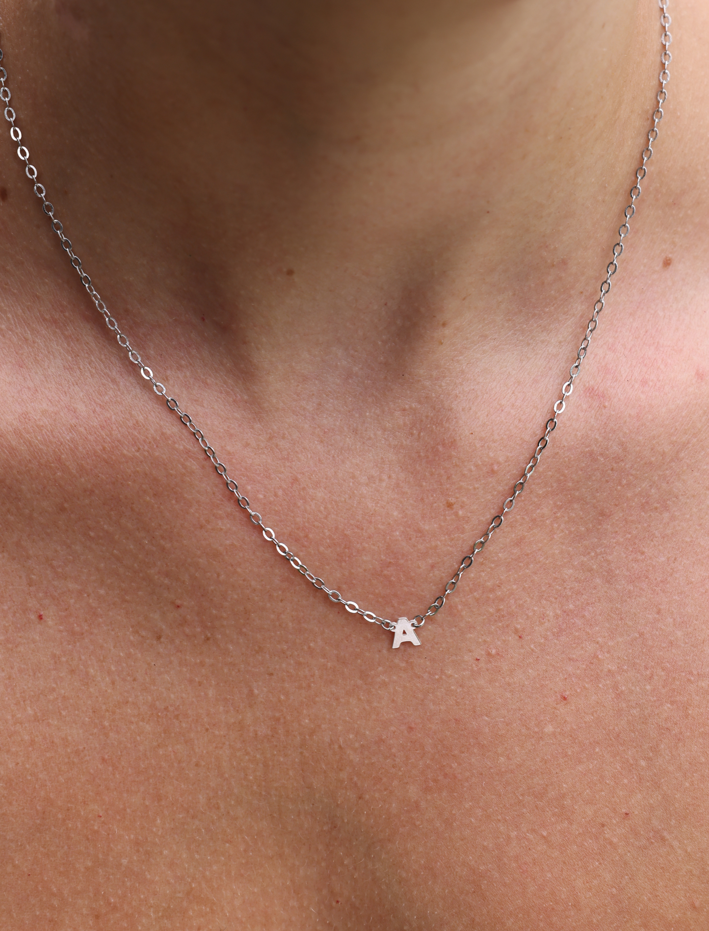 The Silver Initial Necklace