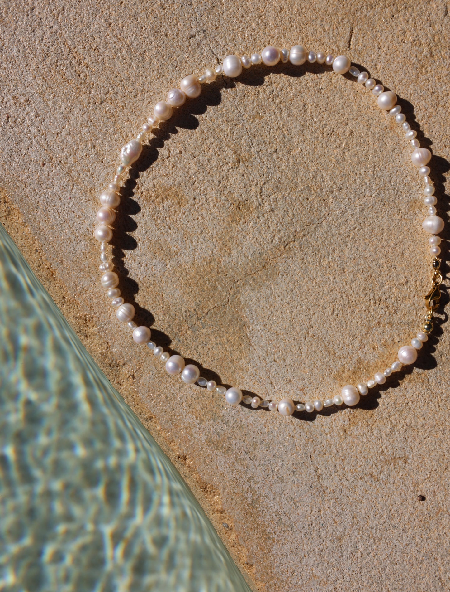 Arc of Pearls Necklace