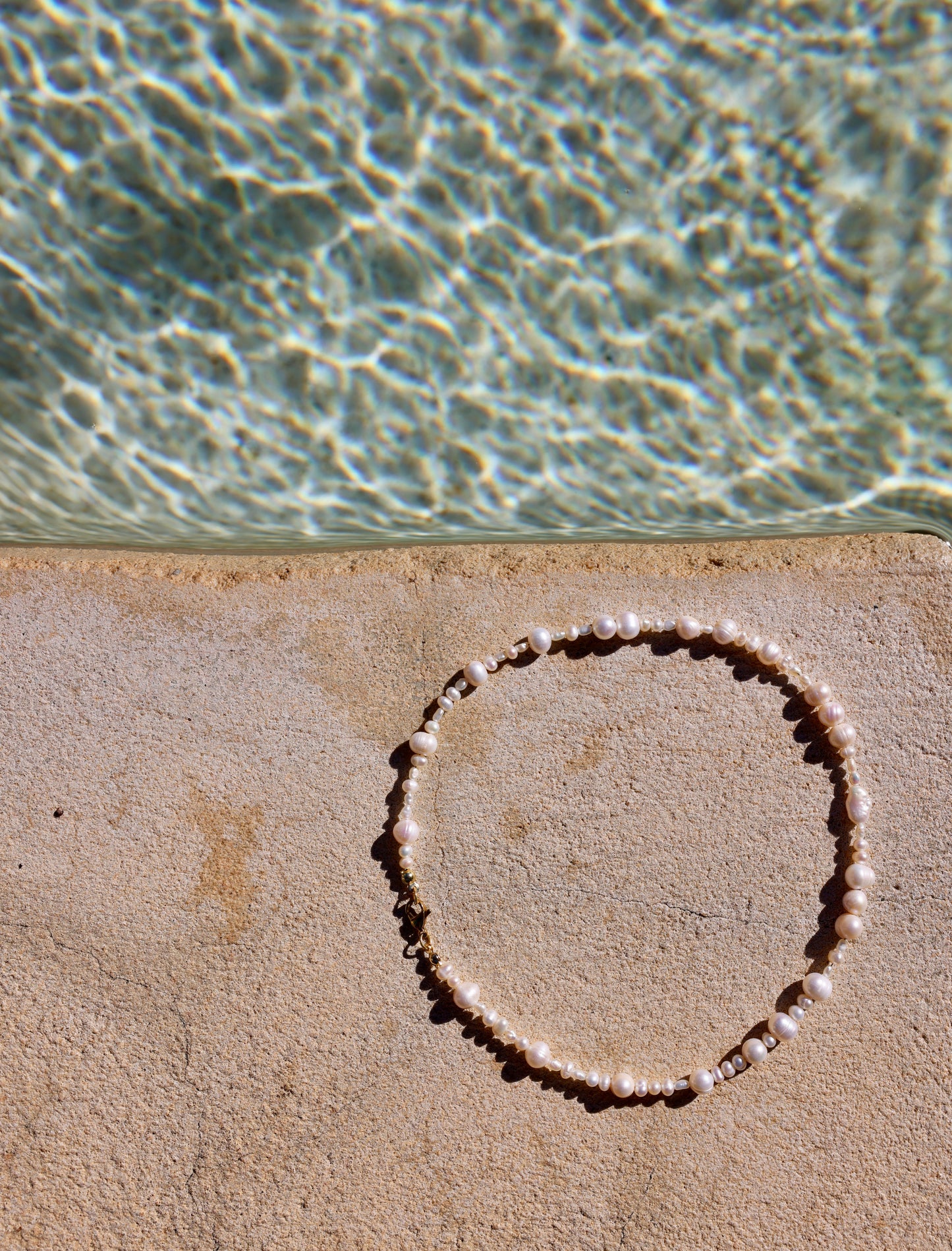 Arc of Pearls Necklace