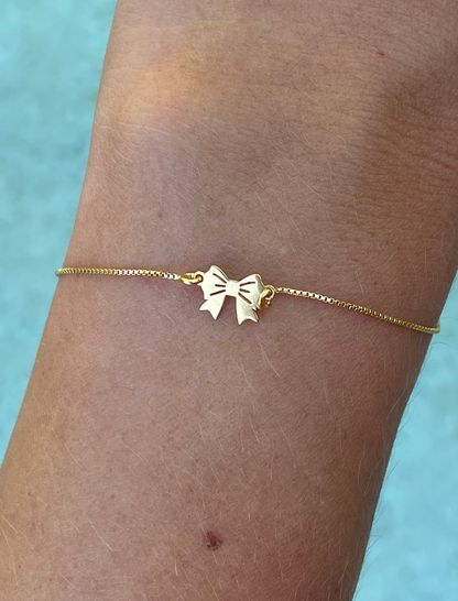 Golden Bow Bracelet