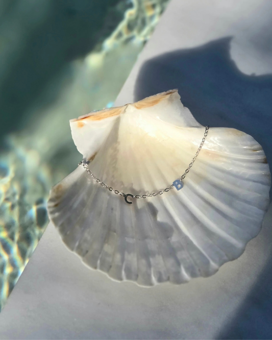 The Silver Initial Necklace