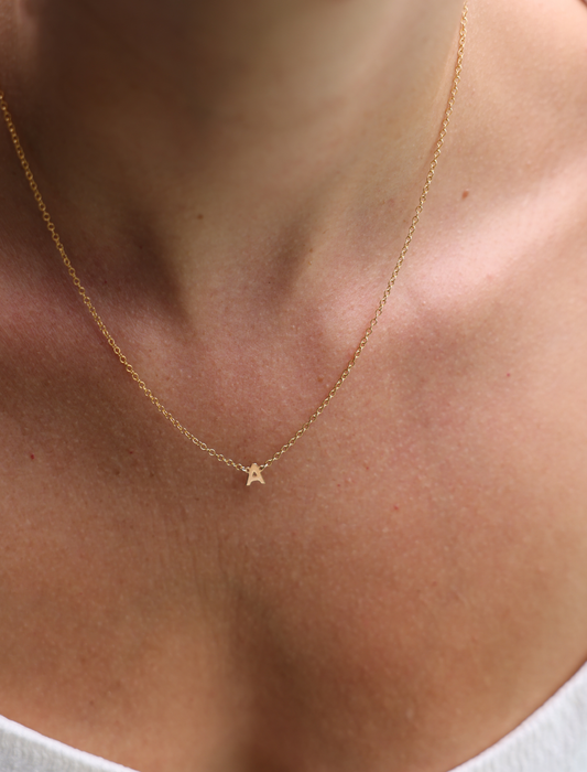 The Signature Gold Initial Necklace