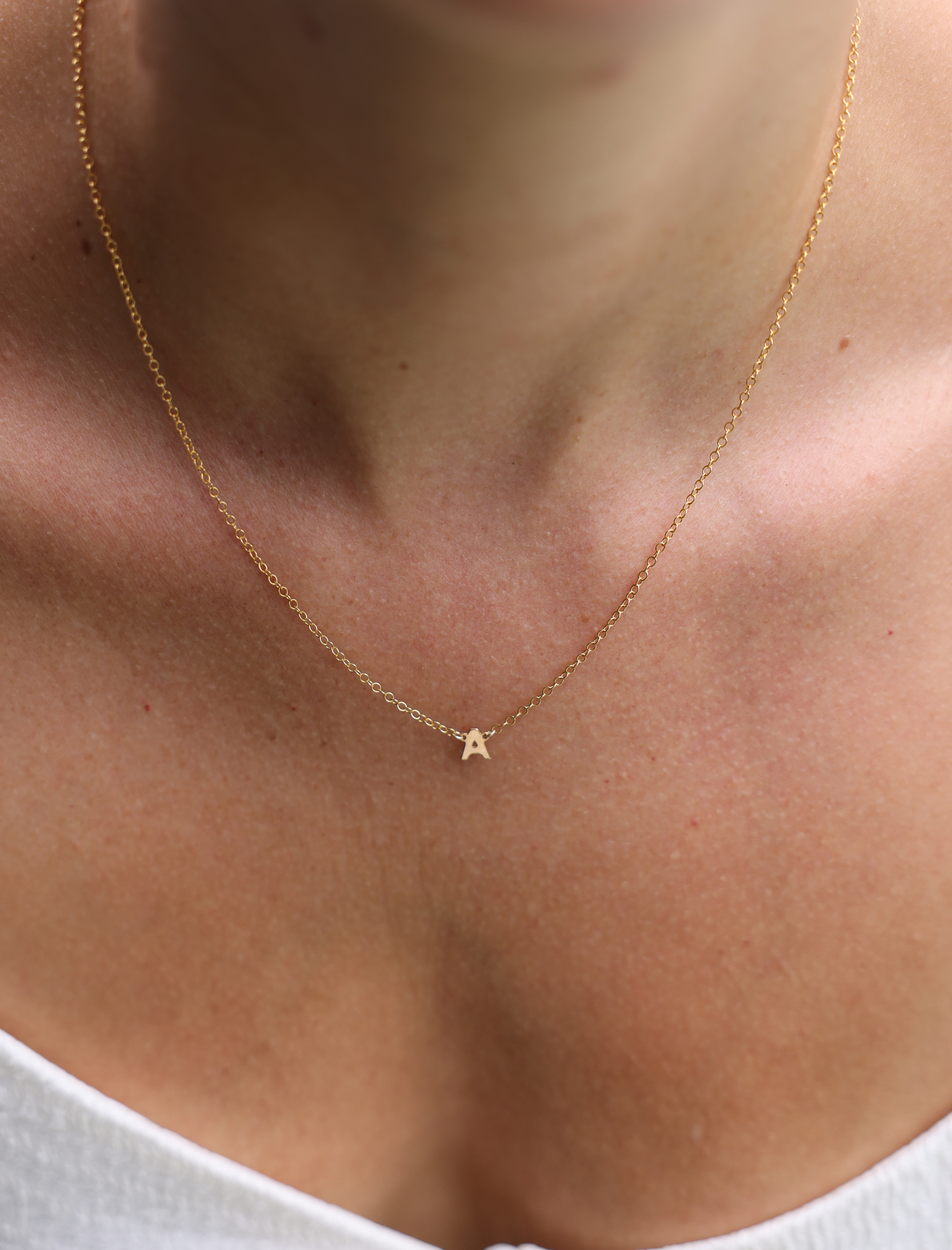 The Signature Gold Initial Necklace
