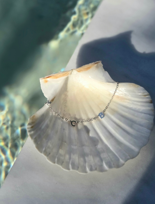 The Silver Initial Necklace