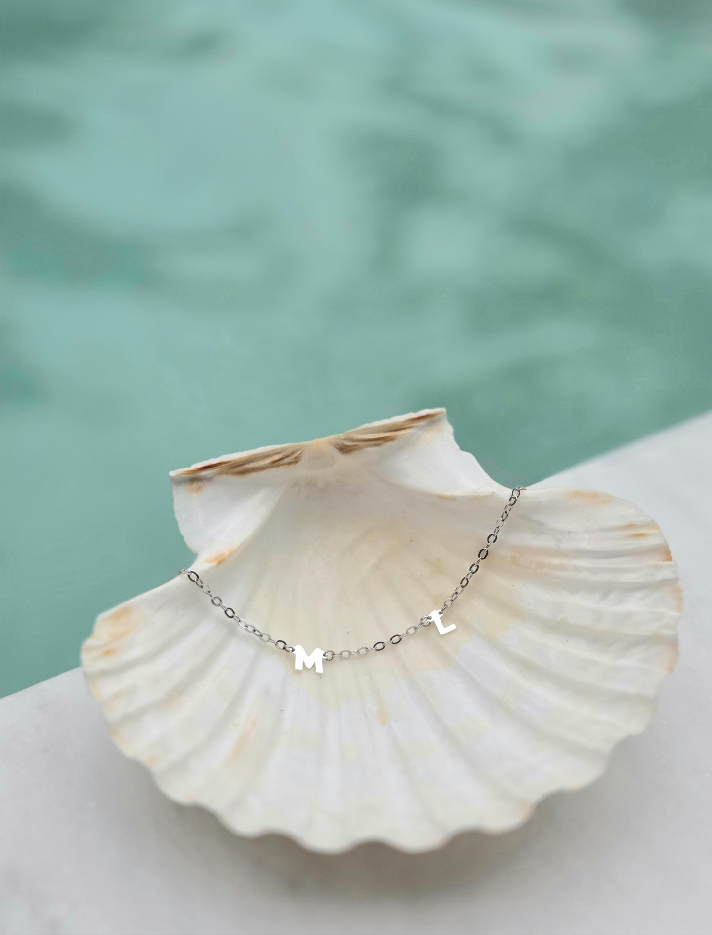 The Silver Initial Necklace