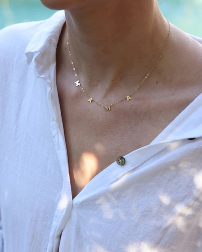 The Signature Gold Initial Necklace