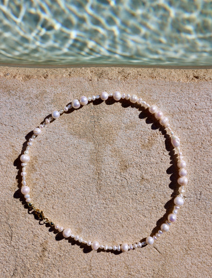 Arc of Pearls Necklace