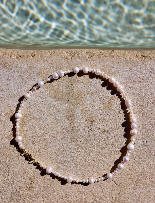 Arc of Pearls Necklace