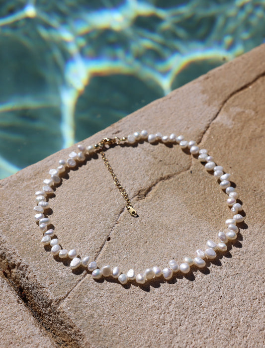 Celestia Pearl Necklace